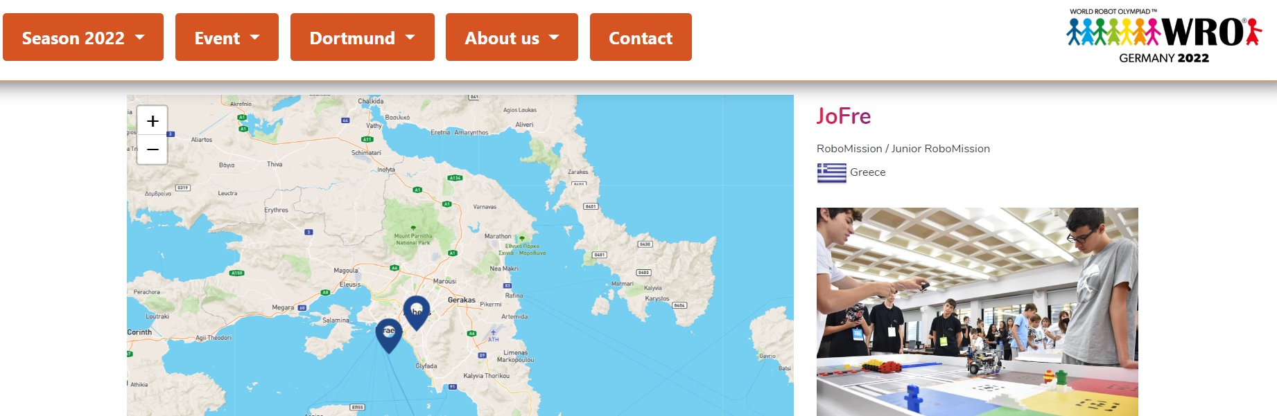 &Pi;&rho;ό&kappa;&rho;&iota;&sigma;&eta; &sigma;&tau;&eta;&nu; &Omicron;&lambda;&upsilon;&mu;&pi;&iota;ά&delta;&alpha; &Rho;&omicron;&mu;&pi;&omicron;&tau;&iota;&kappa;ή&sigmaf; &gamma;&iota;&alpha; &tau;&omicron;&nu; &Mu;&eta;&nu;ά &Epsilon;&phi;&rho;&alpha;ί&mu;&omicron;&gamma;&lambda;&omicron;&upsilon; &tau;&omicron;&upsilon; Pierce