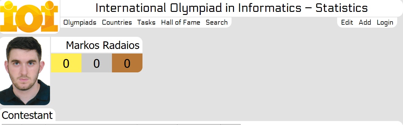 &Pi;&rho;ώ&tau;&omicron;&sigmaf; Έ&lambda;&lambda;&eta;&nu;&alpha;&sigmaf; &sigma;&tau;&eta; &Delta;&iota;&epsilon;&theta;&nu;ή &Omicron;&lambda;&upsilon;&mu;&pi;&iota;ά&delta;&alpha; &Pi;&lambda;&eta;&rho;&omicron;&phi;&omicron;&rho;&iota;&kappa;ή&sigmaf; &omicron; &Rho;&alpha;&delta;&alpha;ί&omicron;&sigmaf;!